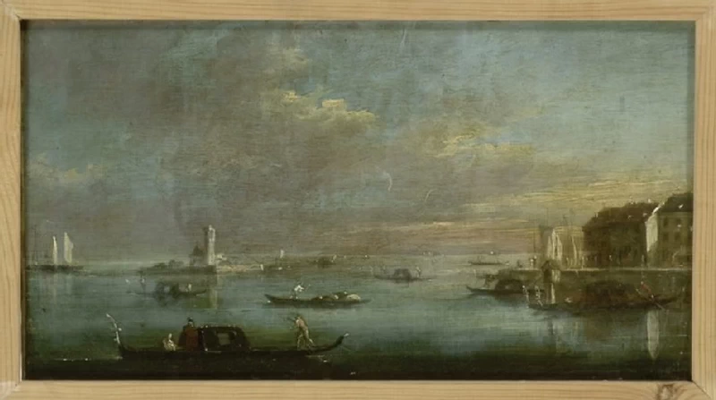 La laguna veneta al tramonto - Ashmolean Museum, University of Oxford